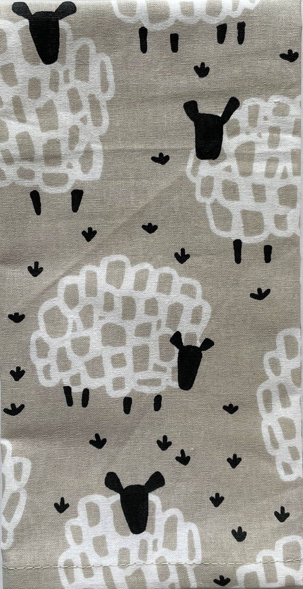 Grey Sheep Cotton Napkins (Set of 4)