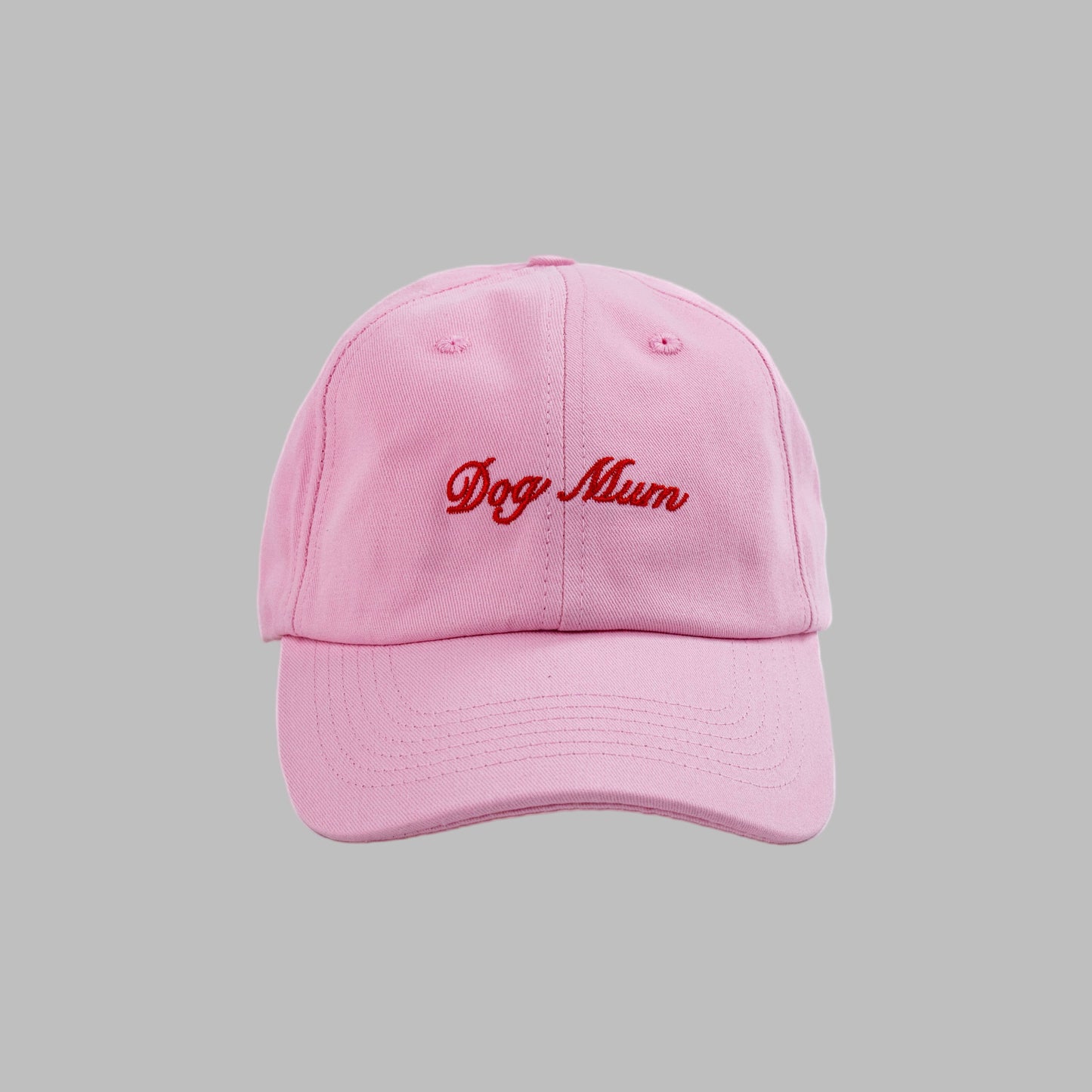 Pink Dog Mum Baseball Cap