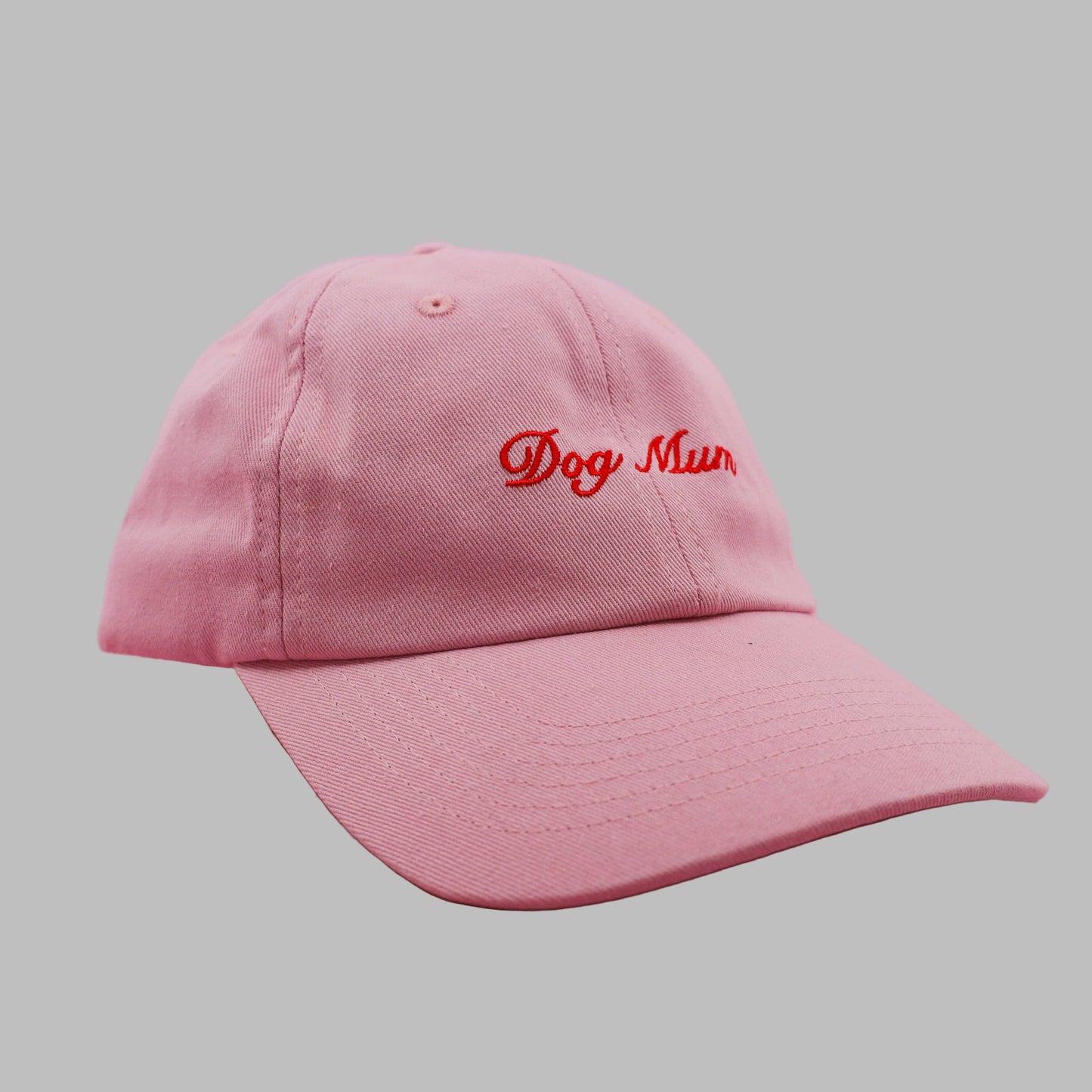 Pink Dog Mum Baseball Cap