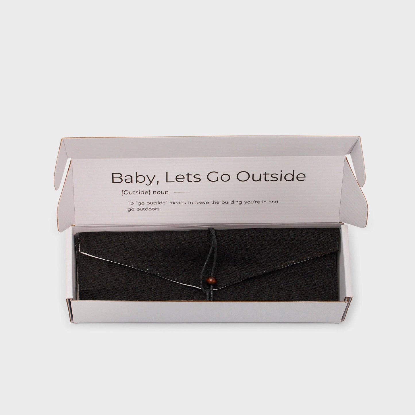 Baby, Let's Go Outside Cutlery Wrap