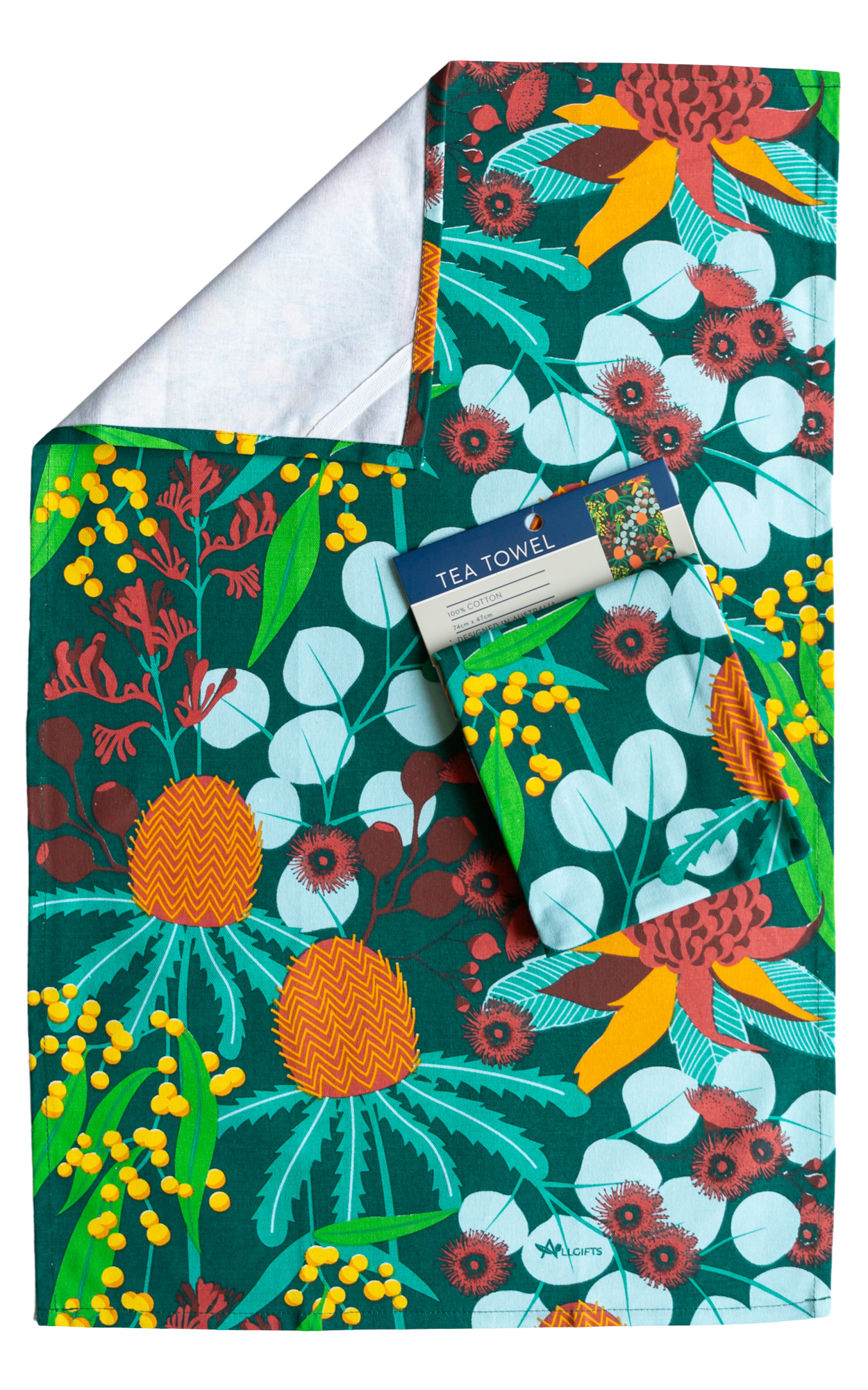 Australian Botanicals Tea Towel