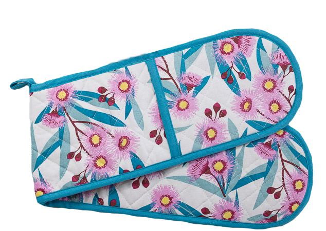 Flowering Gum Double Oven Glove