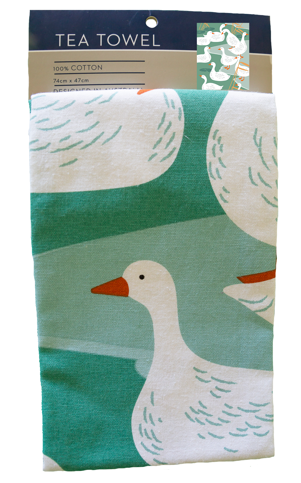 Duck Cotton Tea Towel