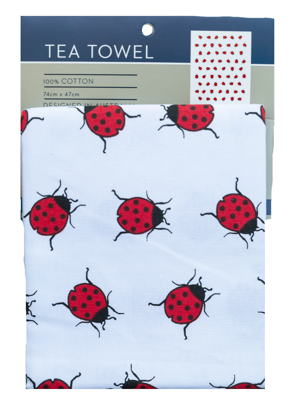 Ladybird Cotton Tea Towel