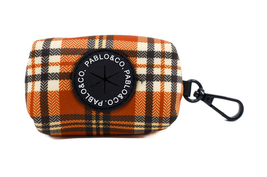 Vintage Plaid - Dog Poo Bag Holder
