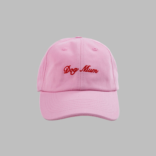 Pink Dog Mum Baseball Cap