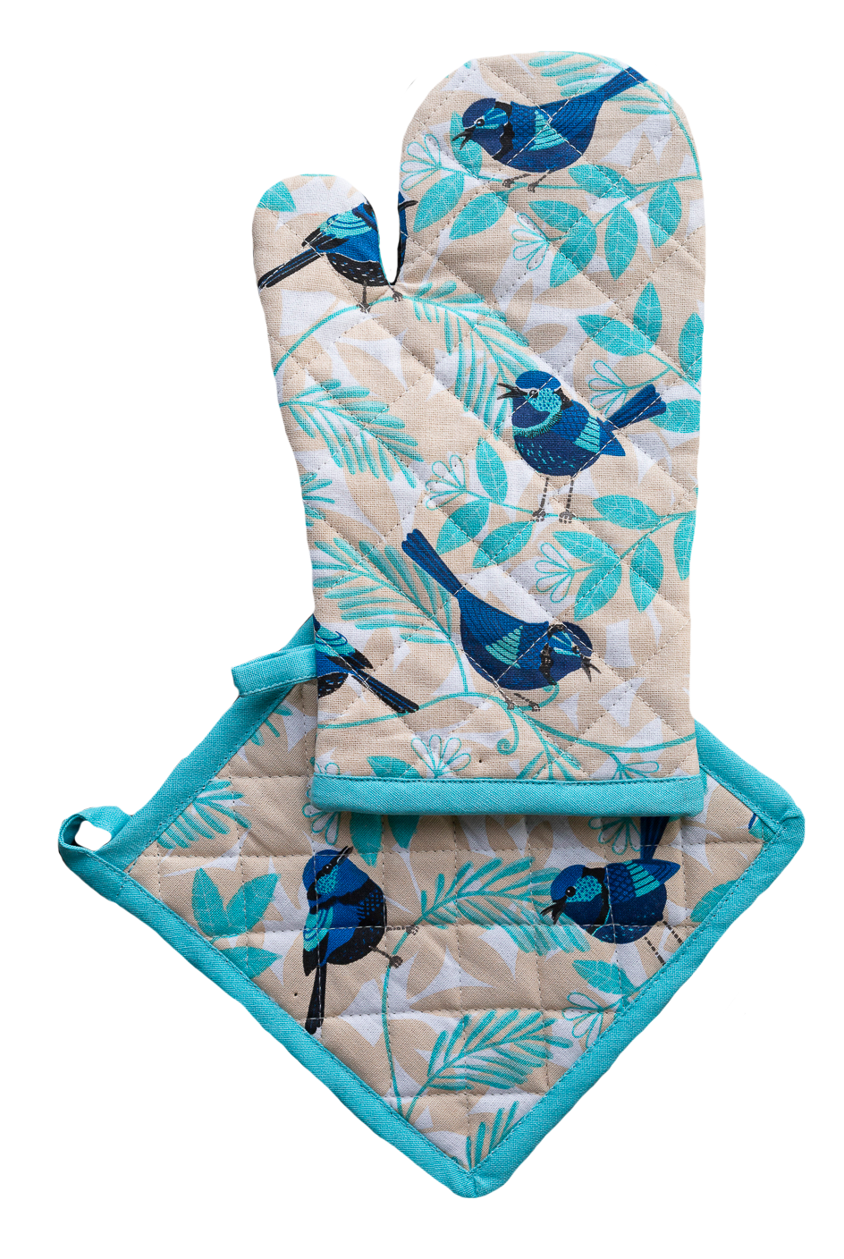 Blue Wren Apron